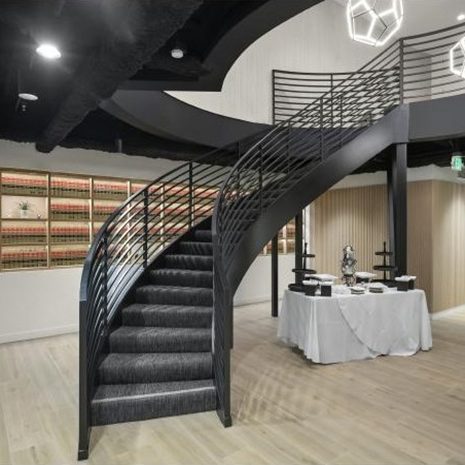 900 Kearny Street curved staircase
